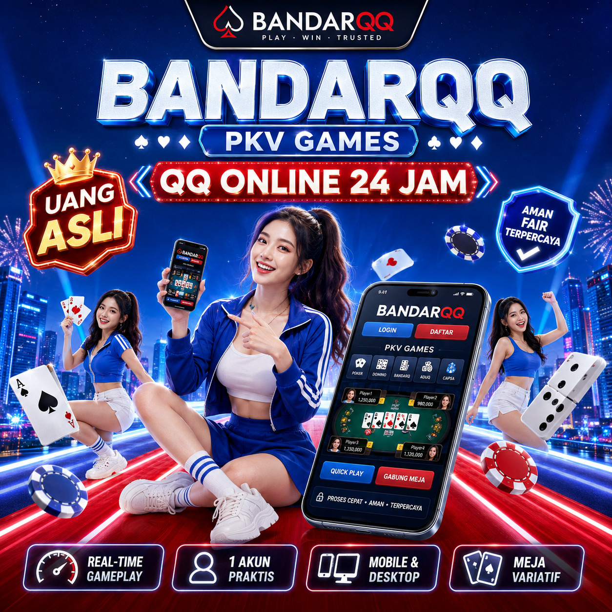 BandarQQ | Label Server PKV Games QQ Online 24 Jam Uang Asli